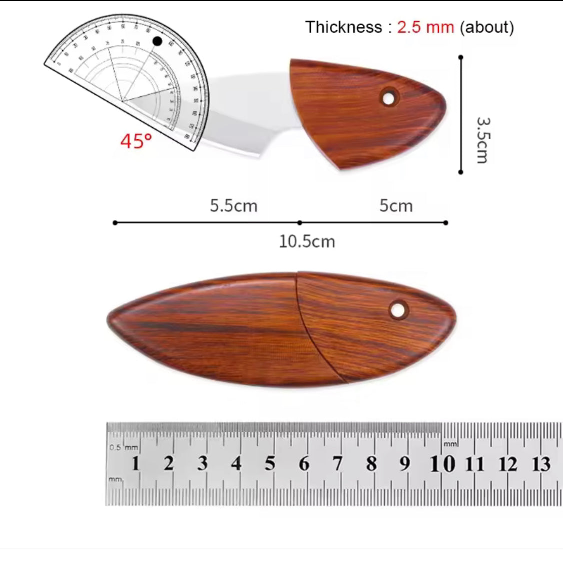 Wooden Handle Pocket Knife, Portable Mini Fruit Knife, Mini Knife Hand Forge Blade, Multifunctional Camping Hunting Knife Wooden Handle Pocket Knife, Portable Mini Fruit Knife, Mini Knife Hand Forge Blade, Multifunctional Camping Hunting Knife